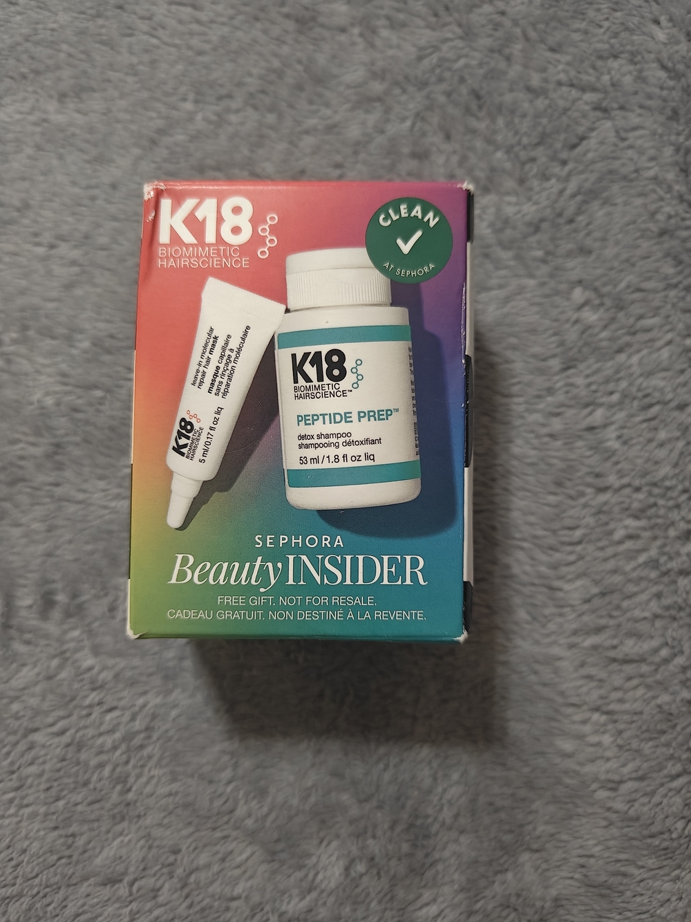 K18 Peptide Prep Detox Shampoo - Teal & White